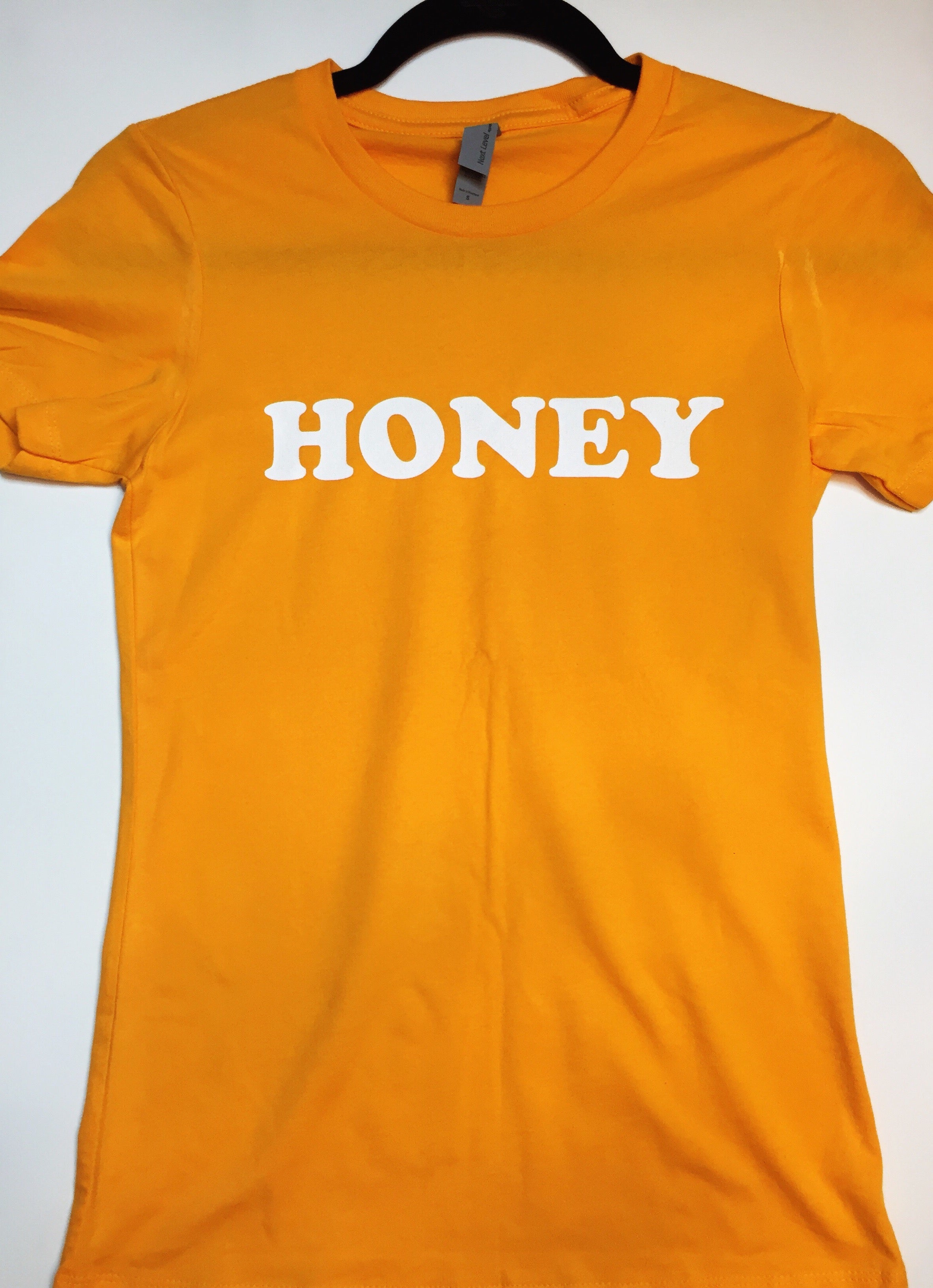"HONEY" Unisex Orange T-Shirt