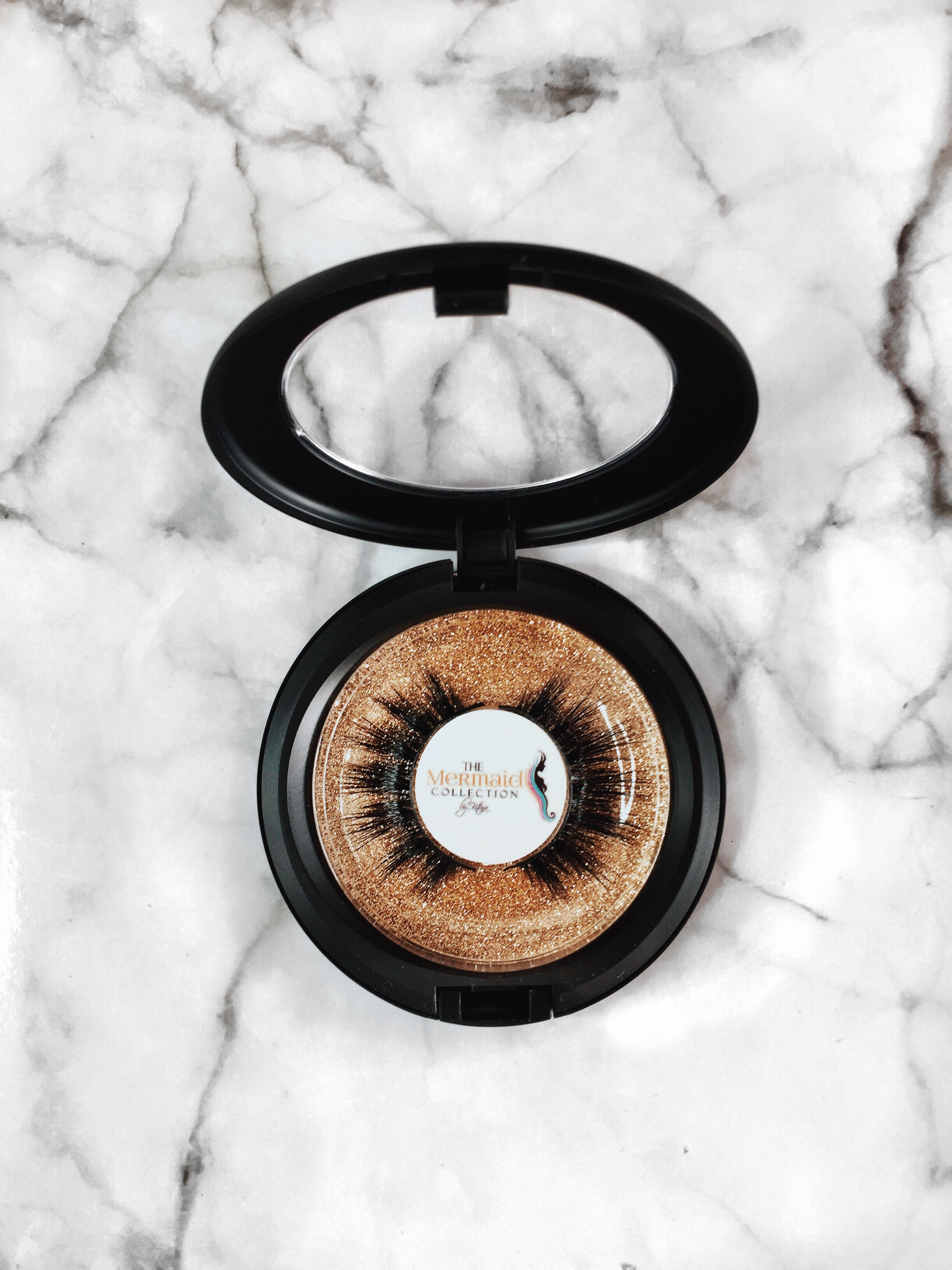 The Mermaid Collection 3D "HONEY" 100% Mink Lashes